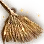 Broom Made with Straw Sheaves