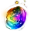 Iridescent Pebble