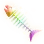 Rainbow Fish Bone Coin