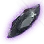 Sharp Obsidian Crystal