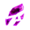 Obsidian Amethyst Fragment