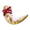 Old Warrior's Horn Decoration