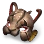 Faded Bandit Mask