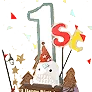 First Anniversary Cake