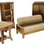 Natural Log Furniture Set