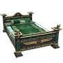Naga Decorated Bed