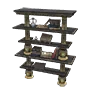 Naga Decorated Bookshelf