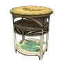Palm Tree Bedside Table