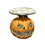 Halloween Decorated Bedside Table