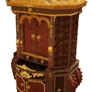 Kzarka Decorated Wardrobe