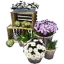 Spring Picnic Flower Basket Set