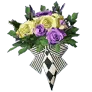 [Sweet Halloween] Rose Pattern Wall Deco
