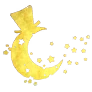 [Sweet Halloween] Crescent Wall Lamp