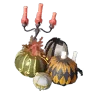 [Spooky Halloween] Eerie Pumpkin Candlestick