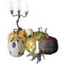 [Spooky Halloween] Whimsical Pumpkin Candlestick