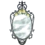 [Spooky Halloween] Green Rose Mirror