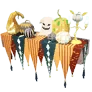 [Spooky Halloween] Pumpkin Candlestick Wall Deco