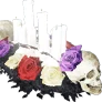 [Halloween] Skull Rose Candle