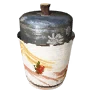 Floral China Tea Container