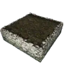 [Manor] Square Stone Flowerbed (For Trees)