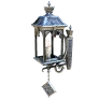 Hakinza Sanctuary Iron Wall Candle Stand