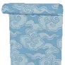 Blue Cloud Pattern Wallpaper