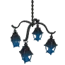 Xian Workshop Chandelier (Blue)