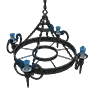Valley Lily Workshop Chandelier (Blue)