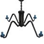 Ambroke's Chandelier (Blue)