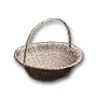 Straw Basket With Handles