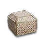 Square Basket with Cover