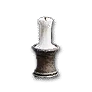 Short Tin Candlestick