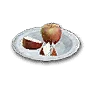Bowl of Peeled Red Fruit