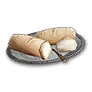 Plate of Big Bread