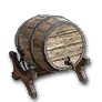 Lying Beer Keg