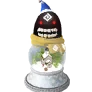 Sweet Black Spirit Snowglobe