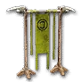Warrior's Flag Ornament