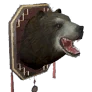 Sensitive Stuffed Bear Head