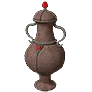 Ruby Gourd Bottle