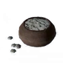 White Baduk Stone