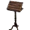 Thunderstruck Wooden Music Stand