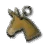 Donkey Emblem: Gray Donkey