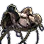 [Donkey] Leather Combat Saddle
