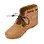Sturdy Camel Hide Shoes