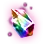 [Level 7] Rainbow Sea Crystal Piece