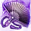 Obsidian Abyssal Swallowtail Fan
