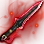 Fiery Blackstar Kunai