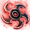 Fiery Blackstar Shuriken