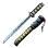 [Ninja] Blue Tiger Shortsword