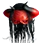 [Ninja] Crimson Sable Helmet